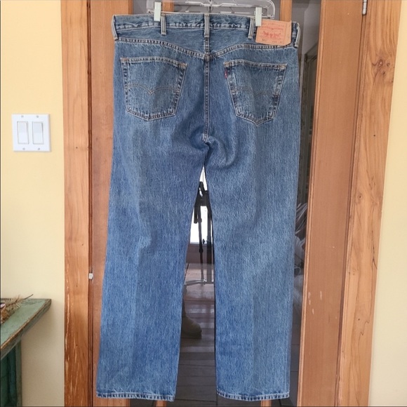 Levi’s Red Tab 501 Button up vintage Blue Jeans W 40 x L 32 - Picture 2 of 10